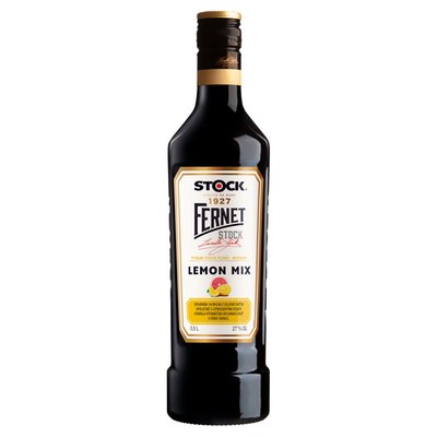 Obrázek Fernet Stock Lemon Mix 27% 0,5l