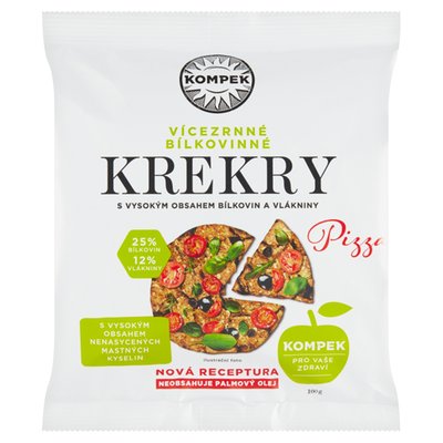 Obrázek Krekry vícezrnné pizza160g
