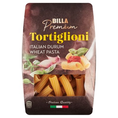 Obrázek BILLA Premium Tortiglioni těstoviny semolinové sušené 500g