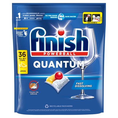 Obrázek Finish Quantum kapsle do myčky nádobí - Lemon 36 ks