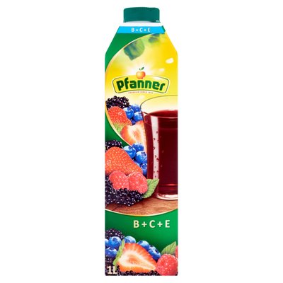 Obrázek Pfanner BCE ovocný nápoj s chutí lesních plodů 1l