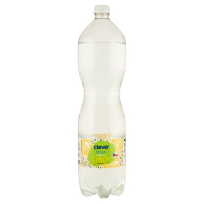 Obrázek clever Voda s příchutí citron perlivá 1,5l