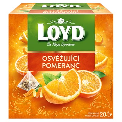 Obrázek Loyd Osvěžující pomeranč 20 x 2,2g (44g)