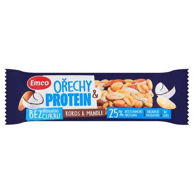 Obrázek Emco Ořechy & protein kokos a mandle 35g