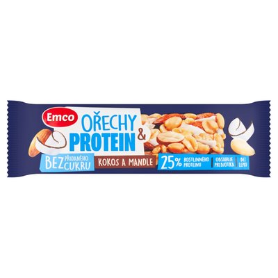 Obrázek Emco Ořechy & protein kokos a mandle 35g