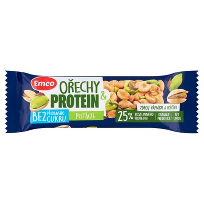 Obrázek Emco Ořechy & protein pistácie 35g