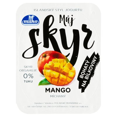 Obrázek Milko Můj Skyr mango 130g