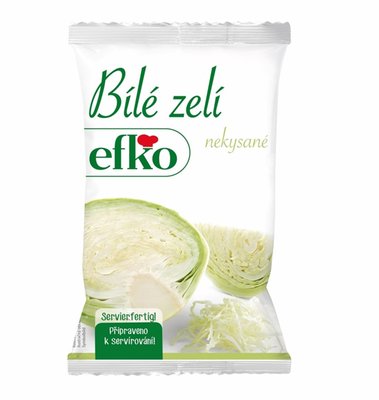 Obrázek efko Bílé zelí nekysané sterilované 500g