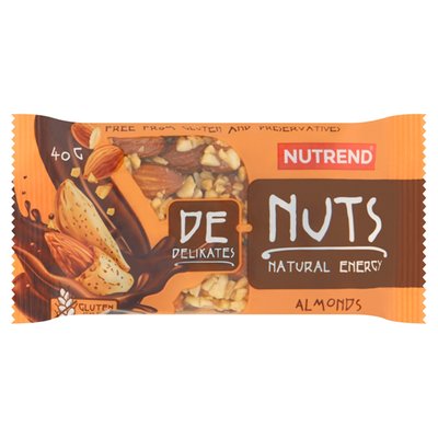 Obrázek Nutrend DeNuts Mandle v hořké čokoládě 40g