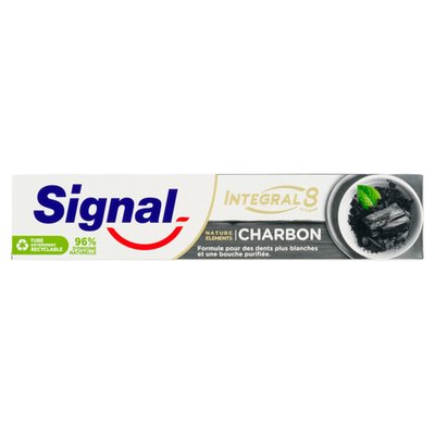 Obrázek Signal Nature Elements Integral 8 Charcoal Zubní pasta 75ml