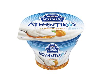 Obrázek Kunín ATHENTIKOS meruňkový jogurt 140g