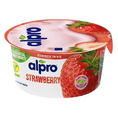Obrázek ALPRO Sójový fermentovaný výrobek Jahoda 150g