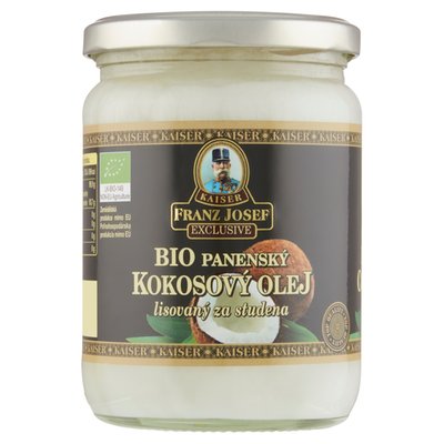 Obrázek Franz Josef Kaiser Exclusive Bio panenský kokosový olej 500ml