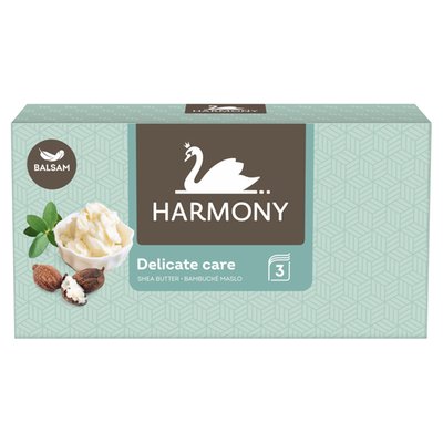 Obrázek Harmony Delicate Care Kosmetické utěrky 3 vrstvy 80 ks
