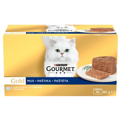 Obrázek GOURMET GOLD MASO RYBA STAVA 4X85G