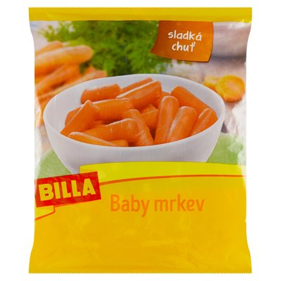 Obrázek BILLA Baby mrkev hluboce zmrazená 450g