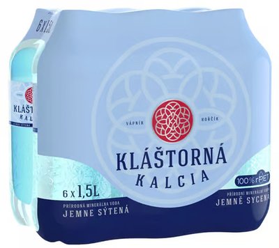 Obrázek Kláštorná Kalcia jemně sycená 1,5l