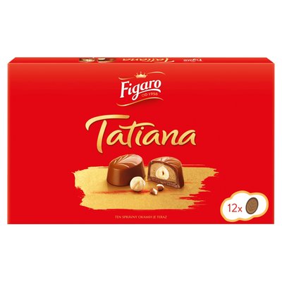 Obrázek Figaro bonboniéra Tatiana, mléčná čokoláda 140g