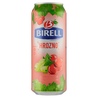 Obrázek Birell Hrozno míchaný nápoj z nealkoholického piva 0,5l
