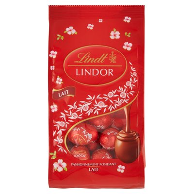 Obrázek Lindt Lindor Mléčná čokoláda s jemnou krémovou náplní 180g