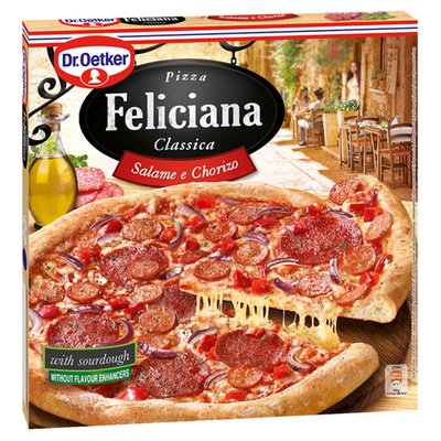 Obrázek Dr. Oetker Feliciana Pizza Salame e Chorizo 320g