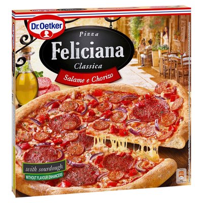 Obrázek Dr. Oetker Feliciana Pizza Classica Salame e Chorizo 320g