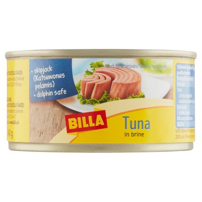 Obrázek BILLA TUNAK VE SLANEM NALEVU 185G