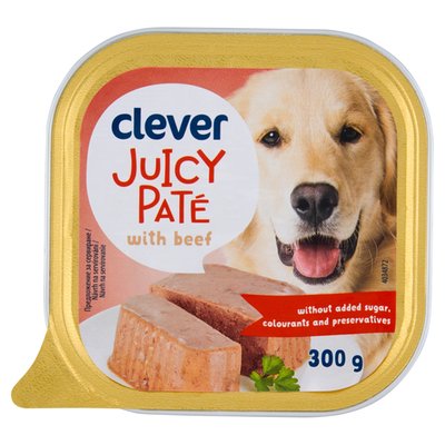 Obrázek clever Paštika s hovězím 300g