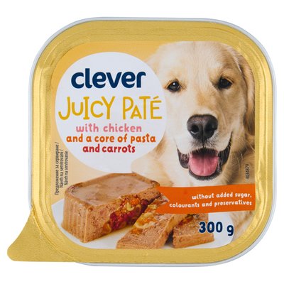 Obrázek clever Paštika s kuřecím, těstovinami a mrkví 300g