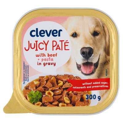 Obrázek clever Paštika s hovězím a těstovinami v omáčce 300g