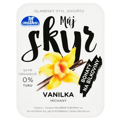 Obrázek Milko Můj skyr vanilka 130g