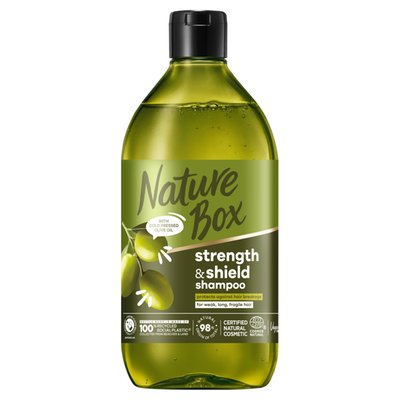 Obrázek Nature Box Strength & Shield šampon 385ml
