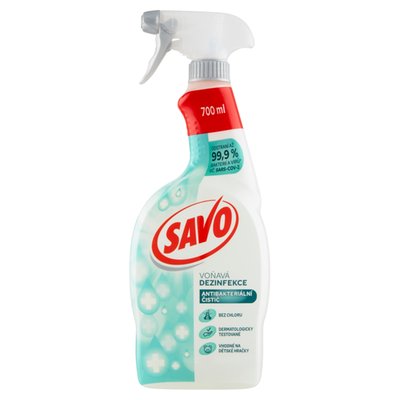 Obrázek Savo Dezinfekce Antibakteriální čisticí sprej 700ml