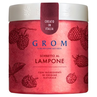 Obrázek Grom Sorbet Malina italská zmrzlina v kelímku 460ml