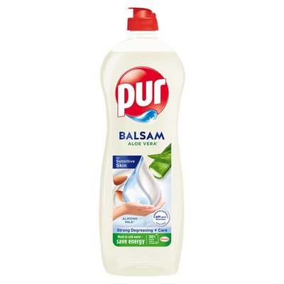Obrázek Pur Balsam Aloe Vera Almond Milk přípravek na ruční mytí nádobí 750ml