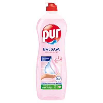 Obrázek Pur Balsam Hands & Nails přípravek na ruční mytí nádobí 750ml