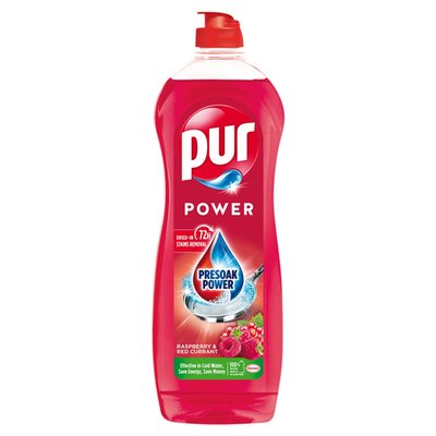 Obrázek Pur Power Raspberry & Red Currant přípravek na ruční mytí nádobí 750ml