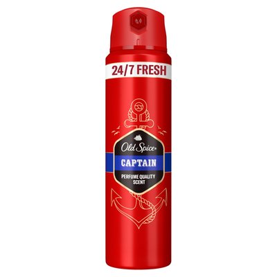 Obrázek Old Spice Captain Tělový Deodorant Ve Spreji Pro Muže 150ml