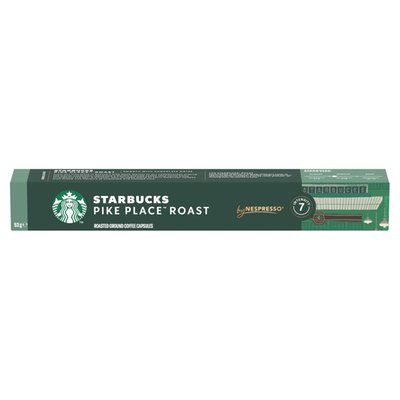 Obrázek Starbucks by Nespresso Pike Place Roast - kávové kapsle - 10 kapslí v balení