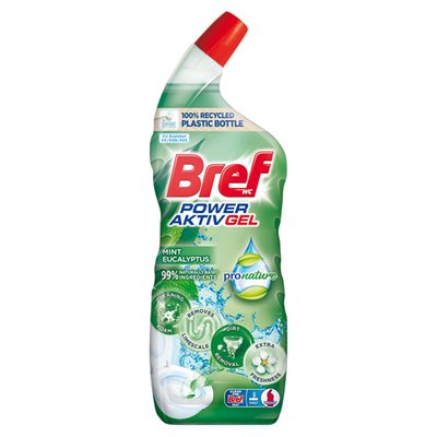 Obrázek Bref Pro Nature WC čistič Mint & Eucalyptus 700ml