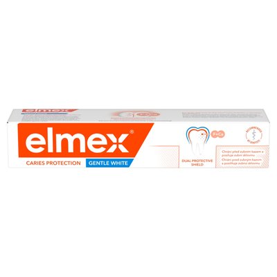Obrázek elmex® Caries Protection Gentle White zubní pasta proti zubnímu kazu 75ml