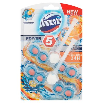 Obrázek DOMESTOS POWER5 WC BLOK LOTUS ORAN 2X55G
