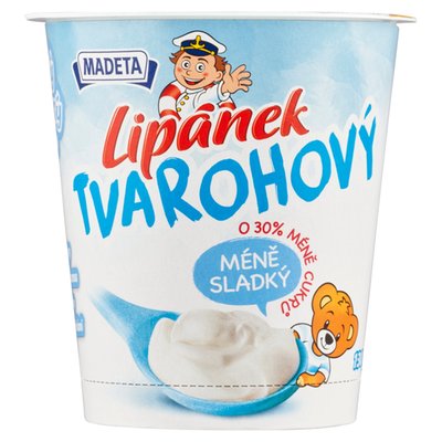 Obrázek Madeta Lipánek Tvarohový 130g