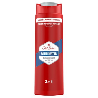 Obrázek Old Spice Whitewater Sprchový Gel A Šampon Pro Muže 400 ml Dlouhotrvající Svěžest