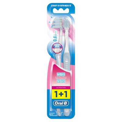 Obrázek Oral-B Ultra Thin extra soft zubní kartáček 2 ks