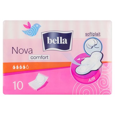 Obrázek Bella Nova Comfort Hygienické vložky s křidélky á 10 ks