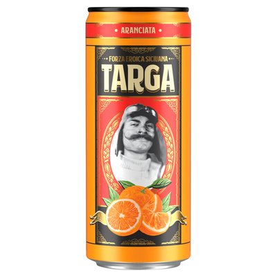 Obrázek Targa Aranciata sycená pomerančová limonáda 330ml