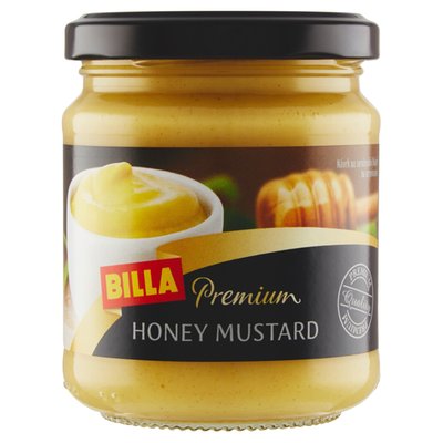 Obrázek X_BILLA PREMIUM HORCICE MEDOVA 200G
