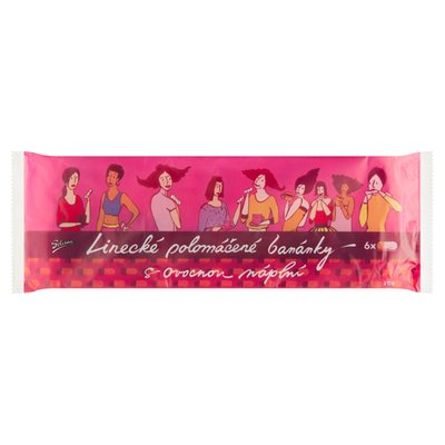 Obrázek LINECKE POLOM.BANANKY S OVOC.NAP.210G