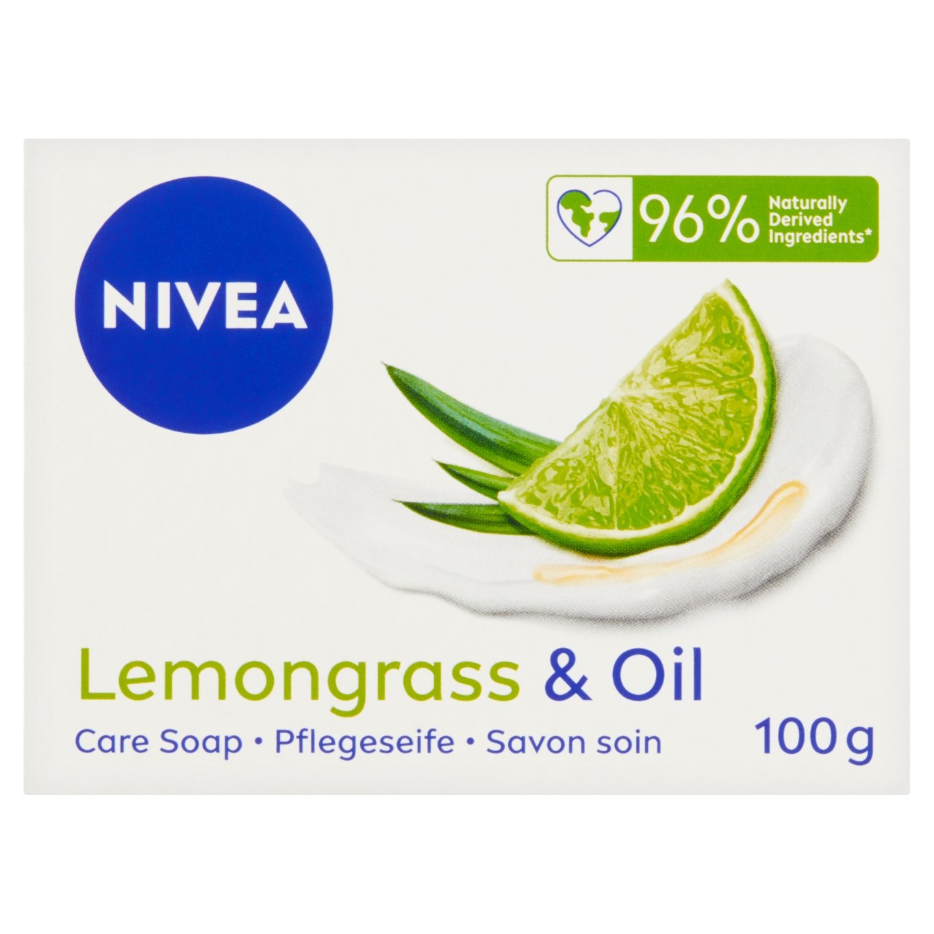 Nivea Lemongrass And Oil Pečující Krémové Mýdlo 100g Billa E Shop